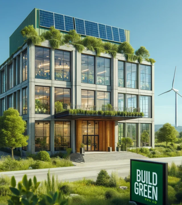 DALL·E-2024-10-16-16.02.43-A-highly-realistic-welcoming-image-for-BuildGreenCo-an-eco-friendly-and-sustainable-building-company.-It-features-a-lifelike-modern-green-building-